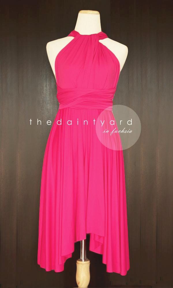 Fuchsia infinity outlet dress